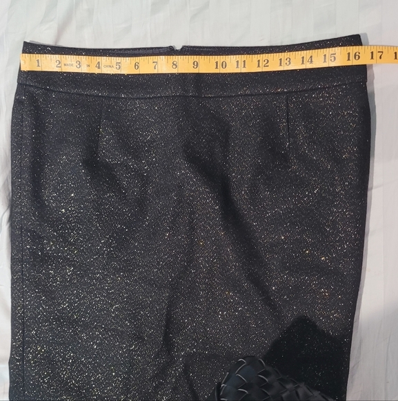 J.Crew Wool Blend Shimmer Pencil Skirt - Picture 6 of 7